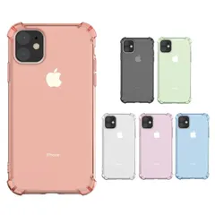 iPhone 13Pro ケース 背面  ケース カバー 背面タイプ ソフトケース クリアケース TPU素材シンプル 耐衝撃 角クッション