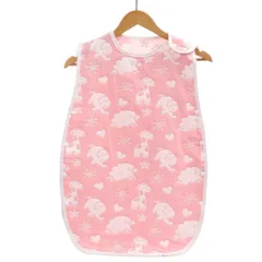 スリーパー ガーゼ ベビー キッズ 子供 赤ちゃん 6重 ガーゼ 可愛い女の子M