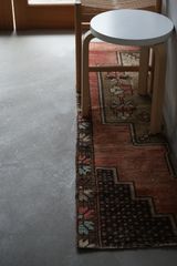 ヴィンテージラグ トルコ イスパルタ オレンジ ブラウン ランナーラグ 1970年代 165 × 40 cm No.TR25283