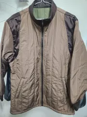 旧モデル 茶色 ミリタリー キルティングジャケット 新品 出品