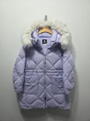 ブラックヤク パープル ロング ダウン ダウン キッズ 女の子 120