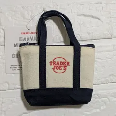 TRADER JOE'S マイクロトートバッグ （紺）