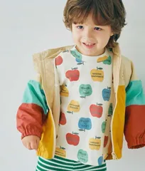 【MOONCHILD】p.premier ピードットプルミエ イロチ買いしたい総柄ストレッチ長袖T  P106026