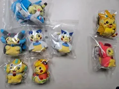 ポンチョピカチュウ キーホルダー 出品 ピカチュウ ぬいぐるみ ポケットモンスター ぬいぐるみ ポンチョチュウ