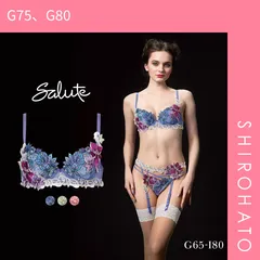 27％OFF【SHIROHATO公式】【正規品・新品】ワコール サルート 80グループ 80G P-UP ブラジャー GHI プッシュアップ Wacoal Salute BTJ480 25SS先行プレステージ(G75、G80)