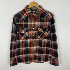 Lee リー ウエスタンシャツ ネルシャツ チェック柄 マルチカラー Mサイズ メンズ 古着 アメカジ ストリート