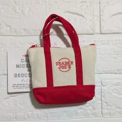 TRADER JOE'Sマイクロトートバッグ赤