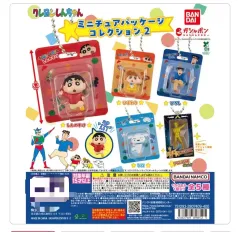 フルセット)クレヨンしんちゃん ミニチュア パッケージ コレクション 2탄 / 5種 まとめ