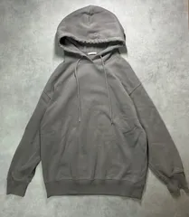 GU ジーユー ヘビーウェイトスウェットプルパーカ M グレー 334384 フーディー メンズ レディース ユニセックス 古着 部屋着 カジュアル 厚手 シンプル 無地 スウェット パーカー ストリート 定番 人気モデル 裏起毛 春秋 冬