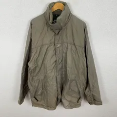 HELLY HANSEN ヘリーハンセン ナイロンジャケット ロゴ刺繍 ベージュ Lサイズ メンズ 古着 テック系 アウトドア