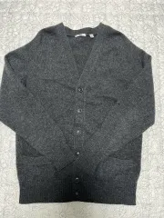 UNIQLO グレー カシミア カーディガン Sサイズ