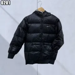 L NIKE リバーシブル フーディー フルジップアップ ダウン