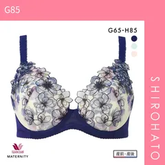10％OFF【SHIROHATO公式】【正規品・新品】ワコール マタニティ キレイにみえてやさしいブラ 産前・産後兼用 授乳ホック付きタイプ GH Wacoal MATERNITY 大きいサイズ(G85)