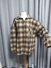 起毛 ウェスタン シャツ チェック柄