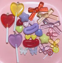 No.309 デコレーションパーツ　デコパーツ　まとめ売り