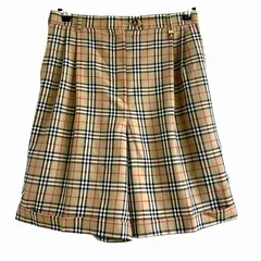 イングランド製 Burberrys バーバリー ノバチェック ショートパンツ レディース 12