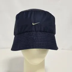 ナイキ クライマフィット 2002 ヴィンテージ ネイビー バケットハット s/m 0818