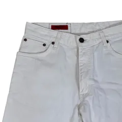 EDWIN 503 REBEL ホワイトデニム W33 L33 白パンツ レギュラーフィット USED