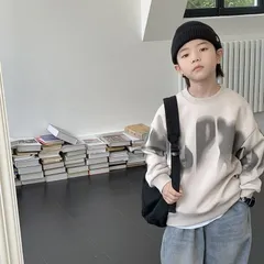 トレーナー 子供服 男の子 長袖 スウェット ジュニア プリントトレーナー ゆったり トップス 男の子かわいい 服 やわらか ファッション おしゃれ カジュアル