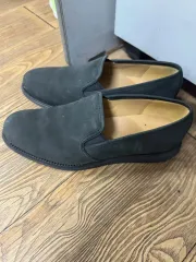 コール ハン COLE HAAN 265 ルナ LUNARLON ブラック スウェード ローファー