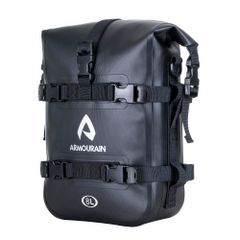 新品 バイク サイドバッグ 防水 8L エンジンガードバッグ シートバッグ カバンドライバッグ ツールバッグ (TPU ブラック 8L)