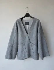 LONDON LACE ハンドメイド ウール ジャケット コート-F(新品)