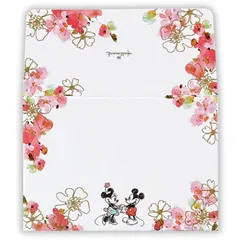 【数量限定】封筒　ホールマーク　ディズニー　ミッキーマウス＆ミニーマウス　仲良しなふたりII【レターパッド用封筒】　EEE-819-514　新品未使用　送料無料