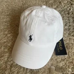 【即日発送】オールシーズン★新品・正規品タグ付き★Polo Ralph Lauren ホワイトキャップ