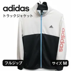 adidas アディダス レディース ジャージ トラックジャケットフルジップ 配色デザイン《0203-01》