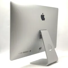 【全額返金保証】【最速発送】Apple iMac 27インチ クアッドコア intel core i5 8GB フュージョンドライブ 1TB シルバー 美品 動作確認済
