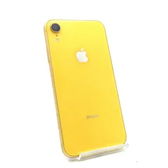 【全額返金保証】【最速発送】 iPhone XR 64GB イエロー au SIMフリー 白ロム 美品 動作確認済 87%