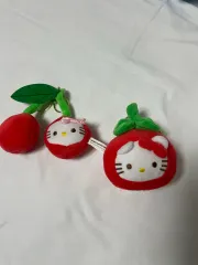 山形限定　さくらんぼ　ハローキティぬいぐるみキーホルダー 山形限定 さくらんぼ ハローキティぬいぐるみキーホルダー 山形限定
