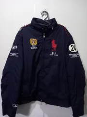 ポロ POLO ラルフローレン ビックポニー レーシング ダウン アウター 105/XL