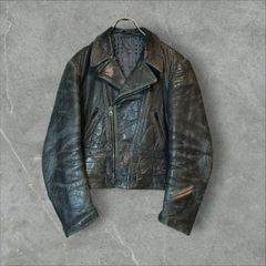 朗*健様 【限定値下げ】鋲ジャン 80s ヴィンテージライダース 36~38