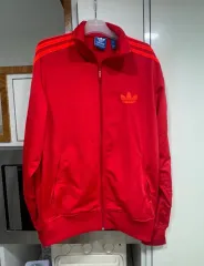 アディダス ファイヤーバード トラックジャージ レッド 95