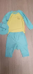 キッズ ラッシュガード 水着 セット 帽子含む