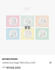 BOYNEXTDOOR ボーイライ프 個人版 開封アルバム まとめ売り