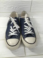 Y1　CONVERSE コンバース ALLSTAR オールスター ローカット スニーカー 1SD168　25.5　ネイビー