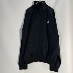 美品　FRED PERRY  トラックジャケット　ジャージ　チェッカーフラッグ