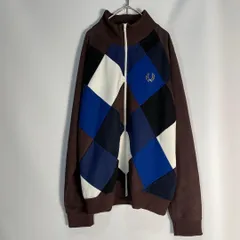 美品　FRED PERRY  トラックジャケット　ポルトガル製　刺繍ロゴ