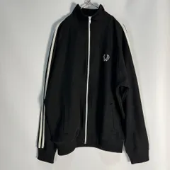 美品　FRED PERRY トラックジャケット　ポルトガル製　刺繍ロゴ　L