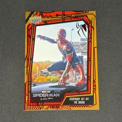 Spider-Man / スパイダーマン 2023 Upper Deck Marvel Studios' Spider-Man No Way Home ベースカード Friendly Neighborhood Spider-Man #6