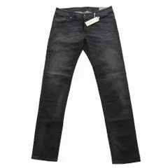 未使用品 DIESEL ディーゼル SLEENKER デニムパンツ ジーンズ スリム ボトムス ブラック サイズW32L32 メンズ 【中古】