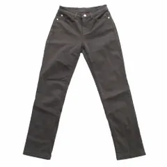 EMPORIO ARMANI エンポリオアルマーニ エンブレムバックロゴ スキニーパンツ ボトムス グレー サイズ24 レディース 【中古】