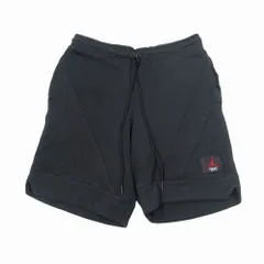 ナイキ NIKE JORDAN FLIGHT LOOP SHORT スウェット ショーツ ショートパンツ ハーフ丈 ボトムス AV2294-010 M 黒 メンズ 【中古】