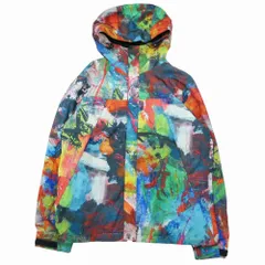 CILANDSIA チランドシア 11A-17 11AW 総柄 シルクスクリーンプリント マウンテンパーカー ジャケット アウター マルチカラー 【中古】