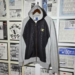 Champion チャンピオン レオパード ヒョウ柄 フードジップアップ