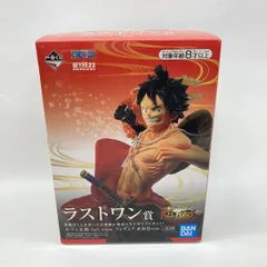 【中古】バンダイ 一番くじ ワンピース FULL FORCE ラストワン賞 ルフィ太郎 full blow 武装色ver. 未開封品[97]