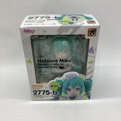 【中古】グッドスマイルカンパニー グッスマくじ 初音ミク ラスト賞 ねんどろいど 初音ミク めがね×カフェVer. 未開封品[97]