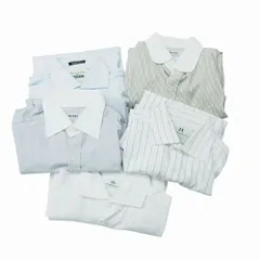 グリーンレーベルリラクシング  ユナイテッドアローズ ビームス シップス ドレスシャツ 5点セット 長袖 ホワイト37-39 S-M 【中古】